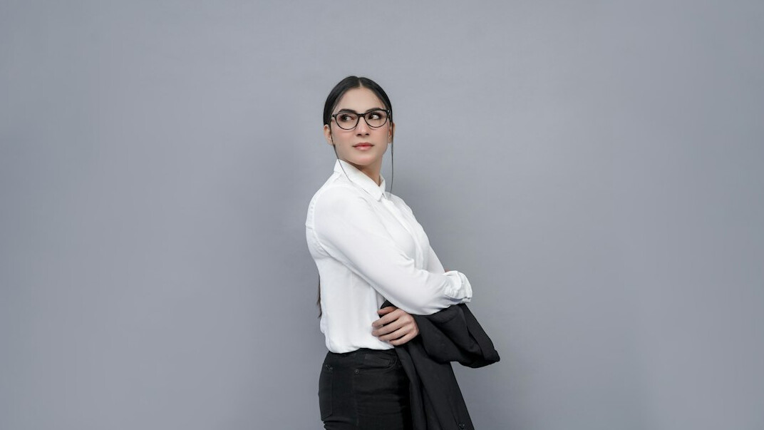 confident person standing tall